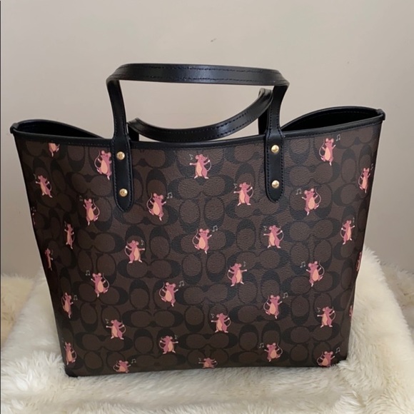 COACH Mouse Party reversible tote bag - Picture 3 of 11